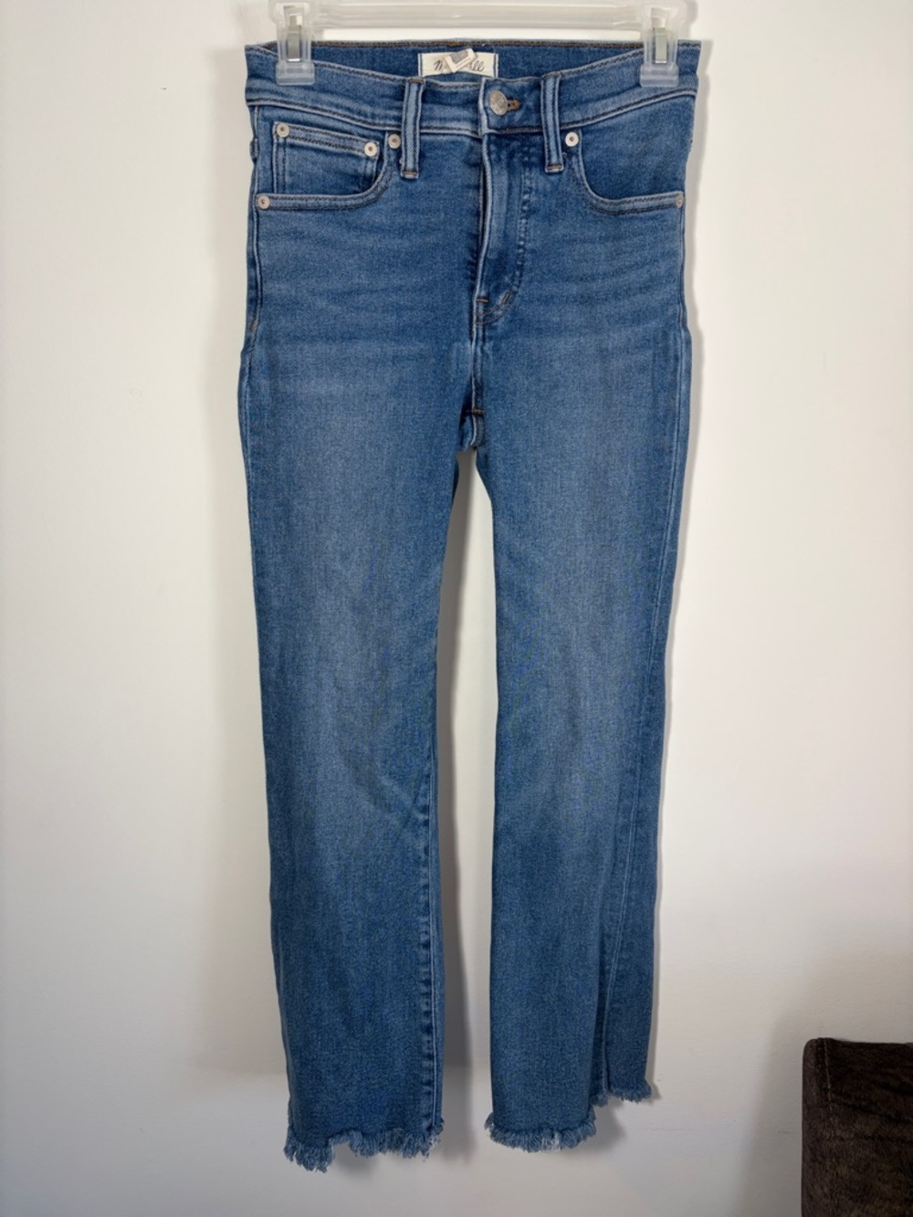 Madewell Women’s Cali Demi-Boot Blue Denim Jeans -25